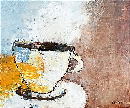 "A cup of coffee"