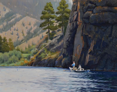 Sample artwork by Dick Lauritzen (Born 1931), known for paintings - View similar artists and auction records