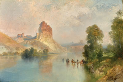 "Castle Rock, Green River, Wyoming"