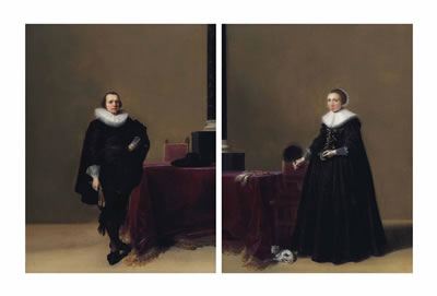 Sample artwork by Hendrick Gerritsz Pot (1585 - 1657), known for portrait, figure, genre, allegorical painting - View similar artists and auction records