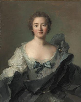 PORTRAIT OF THE MARQUISE DE PLEUMARTIN, NÉE ANNE LE LAŸ DE VILLEMARÉ (C. 1695-AFTER 1761), THREE-QUARTER-LENGTH