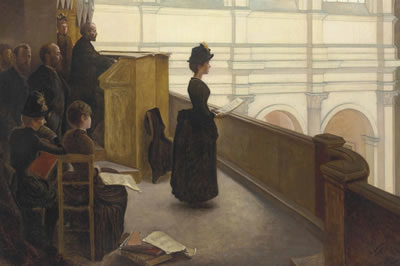 À l'orgue