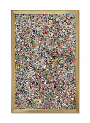 Sample artwork by Mike Kelley (1954 - 2012), known for multi-media installations, comic book scenes, fabric sculpture, videos - View similar artists and auction records