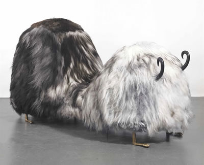 Hairy J. Blige by Haas Brothers - Auction record, sale price, and art valuation. Compare with similar artists and explore comparable artworks.