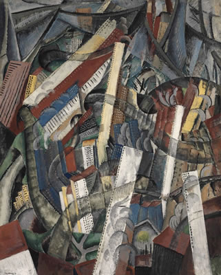 Sample artwork by Max Weber (1881 - 1961), known for cubist, futurist and fauvist painting-landscape, figure and still life - View similar artists and auction records