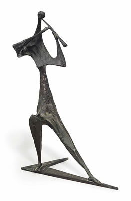 Flautista by Bruno Giorgi - Auction record, sale price, and art valuation. Compare with similar artists and explore comparable artworks.