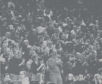 Cheering Crowd