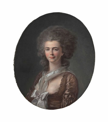 Portrait of a lady, bust-length