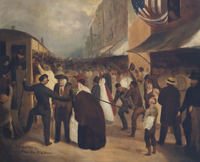 Union Troops Entraining