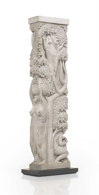 LA CUEILETTE DES ORANGES', A COLUMN, DESIGNED 1922 by Celine Lepage - Auction record, sale price, and art valuation. Compare with similar artists and explore comparable artworks.