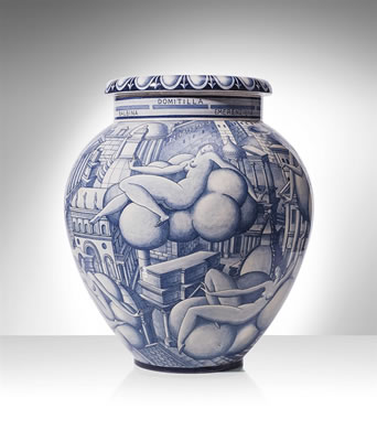 'VASO DELLE DONNE DELLE ARCHITETTURE', AN IMPORTANT AND MONUMENTAL VASE, 1923-1930