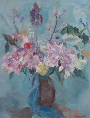 Summer flowers in a vase