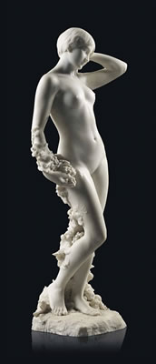 Femme à la vigne (Woman amongst the vines) by Henri Léon Greber - Auction record, sale price, and art valuation. Compare with similar artists and explore comparable artworks.