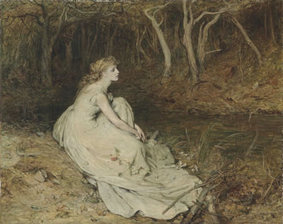 Sample artwork by William Quiller Orchardson (1832 - 1910), known for portrait, interiors, figures, genre and history painting - View similar artists and auction records