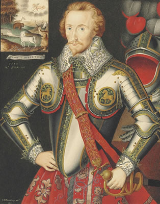 Portrait of Henry, 5th Lord Windsor (1562-1605), three-quarter-length, in armour