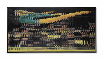 Sample artwork by Lucy McKenzie (Born 1977), known for realist, figural abstractions - View similar artists and auction records