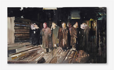Nickelodeon by Adrian Ghenie - Auction record, sale price, and art valuation. Compare with similar artists and explore comparable artworks.
