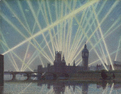 Houses of Parliament - a wartime Nocturne by Claude-Francis Barry - Auction record, sale price, and art valuation. Compare with similar artists and explore comparable artworks.