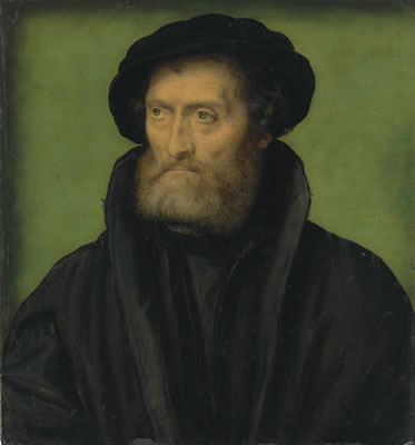 Portrait of a merchant, traditionally identified as Theodore Beza (1519-1605)