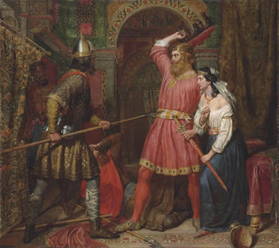 The Assassination of Alboin, King of the Lombards