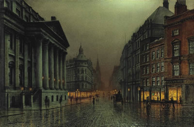 The Mansion House, London by Louis Grimshaw - Auction record, sale price, and art valuation. Compare with similar artists and explore comparable artworks.