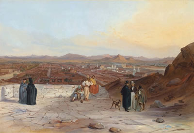 Santiago from the hill of Santa Lucia, looking west by Johann Moritz Rugendas - Auction record, sale price, and art valuation. Compare with similar artists and explore comparable artworks.