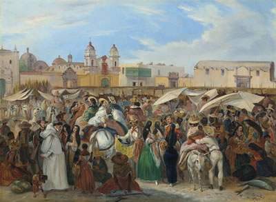 The Independencia market, Lima