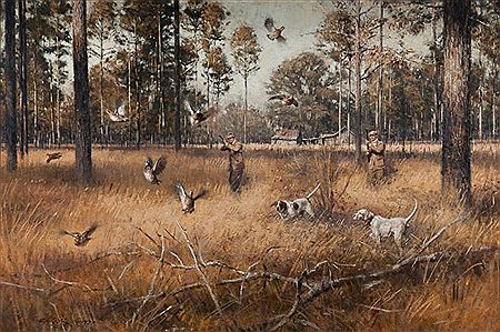 Wild Covey by Robert Kennedy Abbett - Auction record, sale price, and art valuation. Compare with similar artists and explore comparable artworks.