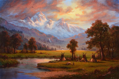Camp in the Rockies