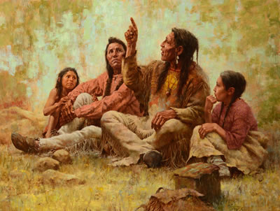 Blackfeet Storyteller - Image 1 of 2