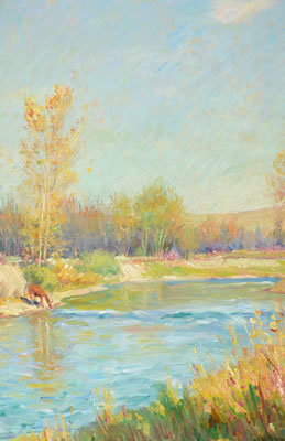 Little Big Horn River - Crow Agency
