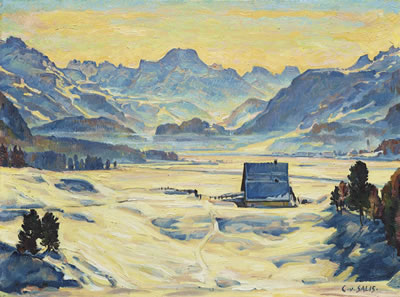Champesch II by Carl Albert Salis-Soglio - Auction record, sale price, and art valuation. Compare with similar artists and explore comparable artworks.