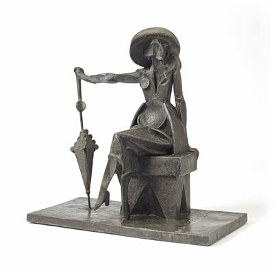 Mujer con sombrilla (Femme à l'ombrelle)