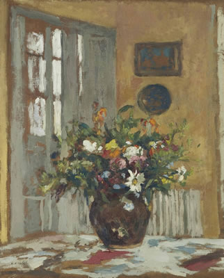 Nature morte au bouquet de fleurs
