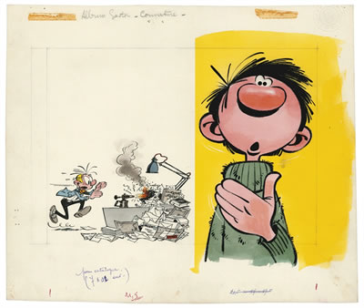 GASTON GALA DE GAFFES (T.2), DUPUIS 1963