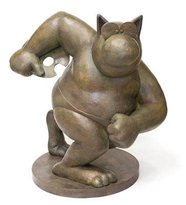LE CHAT DISCOBOLE