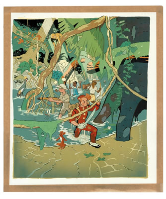 UNE AVENTURE DE SPIROU ET FANTASIO