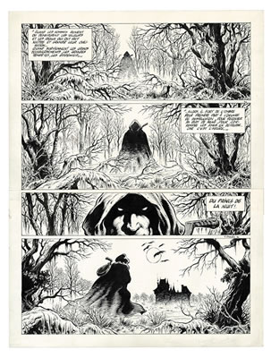 Sample artwork by Yves Swolfs (Born 1955), known for comics - View similar artists and auction records