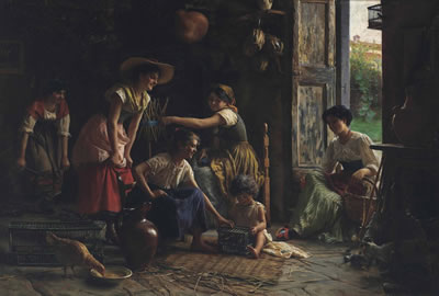 The happy family