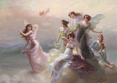 The dance of the nymphs by Edouard Bisson - Auction record, sale price, and art valuation. Compare with similar artists and explore comparable artworks.