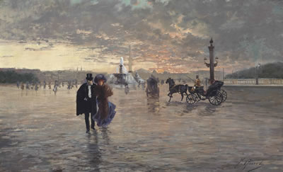 Place de la Concorde, Paris by Fausto Giusto - Auction record, sale price, and art valuation. Compare with similar artists and explore comparable artworks.