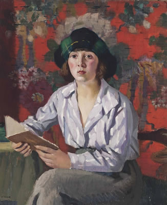 A Lady Reading
