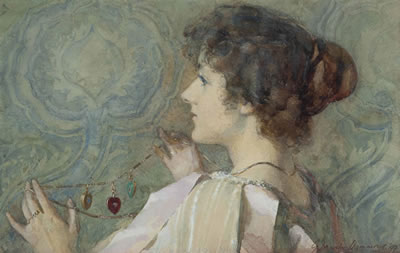 Queen of Hearts by Gertrude Demain Hammond - Auction record, sale price, and art valuation. Compare with similar artists and explore comparable artworks.