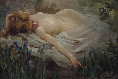 Dreaming nymph