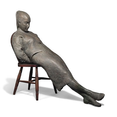 Girl on a chair or 'Babette'
