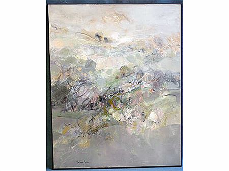 Montagne avec cailloux roses by Simone Sauzereau-Guerin - Auction record, sale price, and art valuation. Compare with similar artists and explore comparable artworks.