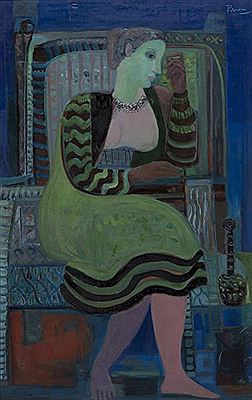 "Mujer Sentada"