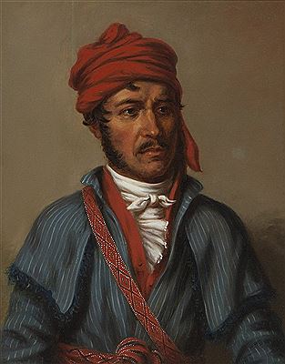 "Timpooche Barnard, a Yuchi Warrior"