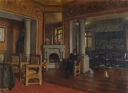 VIEW SALON With Woman Reading