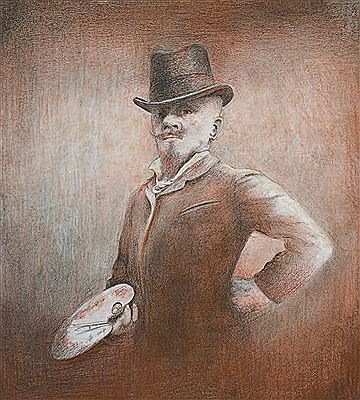 Autoportrait à la palette by Achille Emperaire - Auction record, sale price, and art valuation. Compare with similar artists and explore comparable artworks.